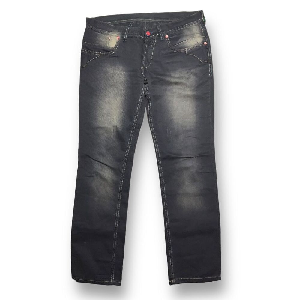 🔥 DSQUARED2 Men’s Dark Wash Jeans Size 32‎ | Icon Logo + Killer Stitching 👖